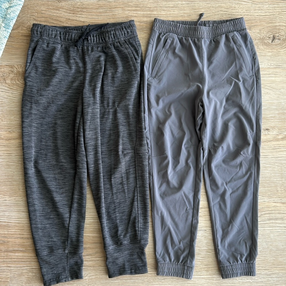 2 pairs of boys joggers— Old Navy and Target